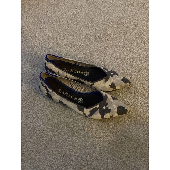 Rothy’s camo gray size 8 - Picture 1 of 4